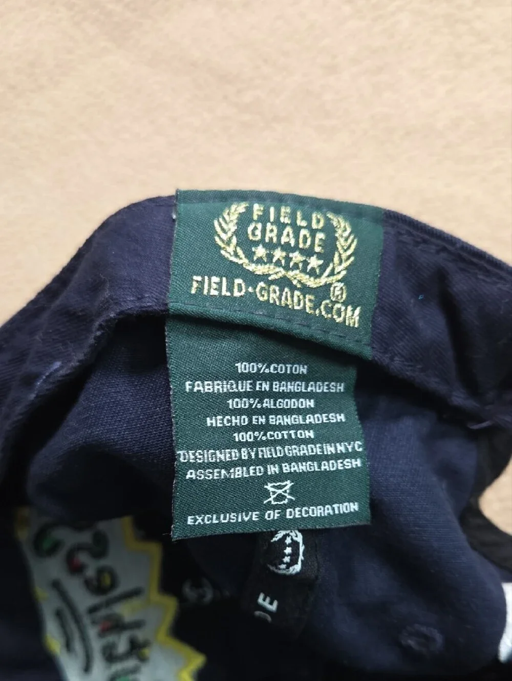 Ruthless Navy Patch Baseball Cap